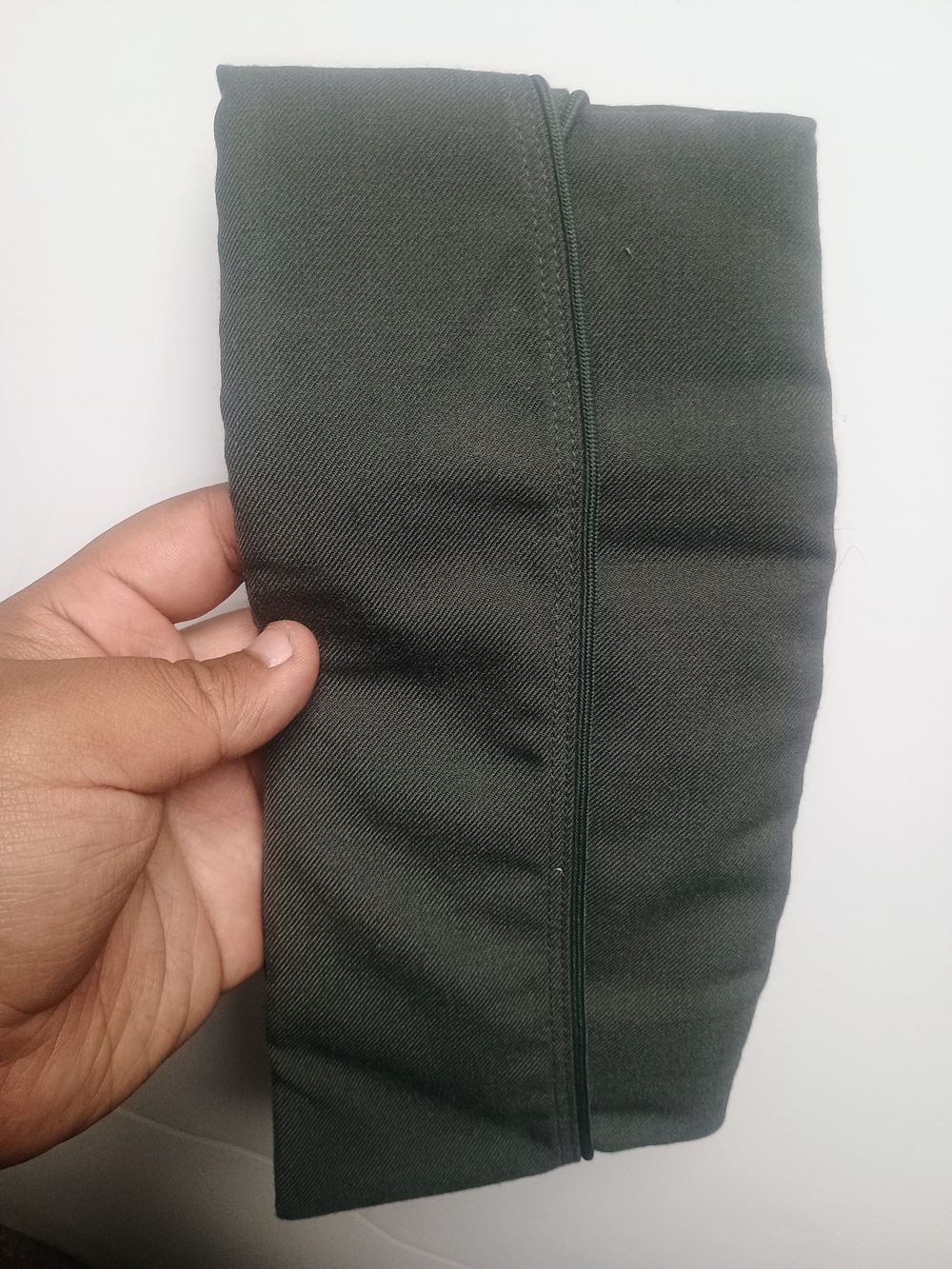 PROPPER CAP VINTAGE MENS GARRISON POLY/WOOL 7 1/8 MILITARY DRESS GREEN HAT